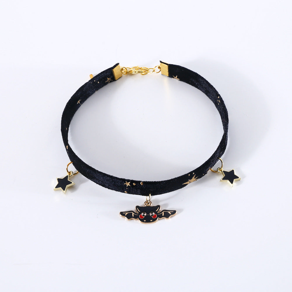 Wholesale Pet Cat Dog Rabbit  Sequins Lace Solid Hat Bat Bow Collar Headwear
